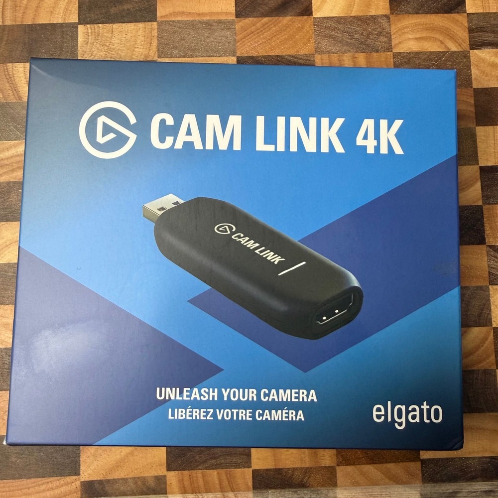 Elgato Cam Link 4K HDMI Video Capture Card New Sealed